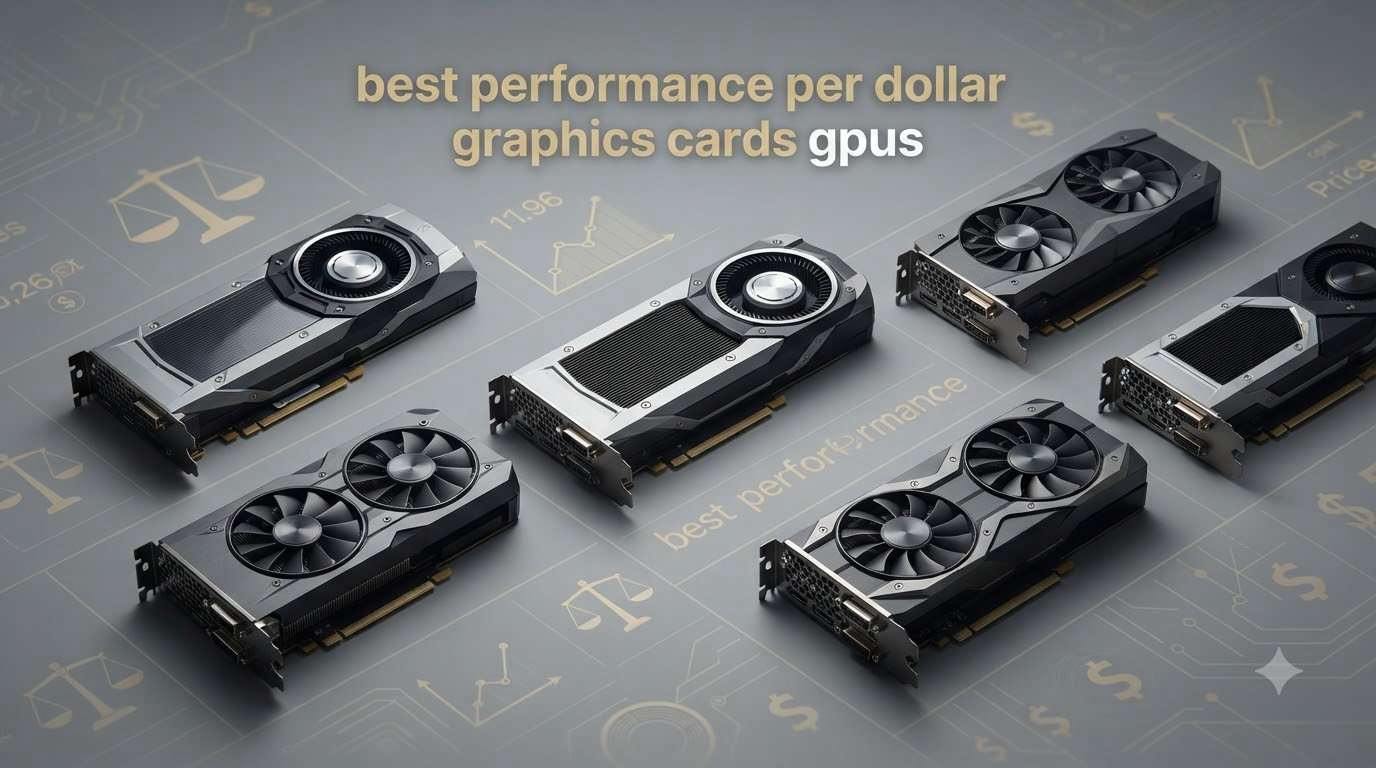 best performance per dollar graphics cards gpus