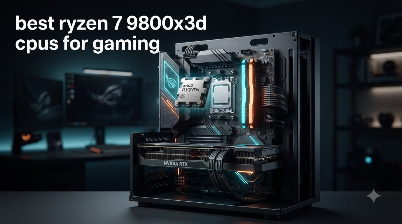 best ryzen 7 9800x3d cpus for gaming