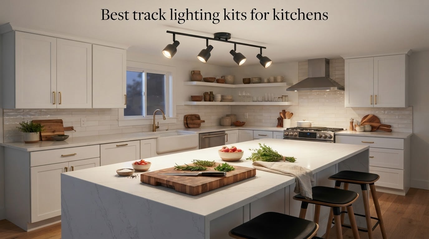 Best track lighting kits for kitchens