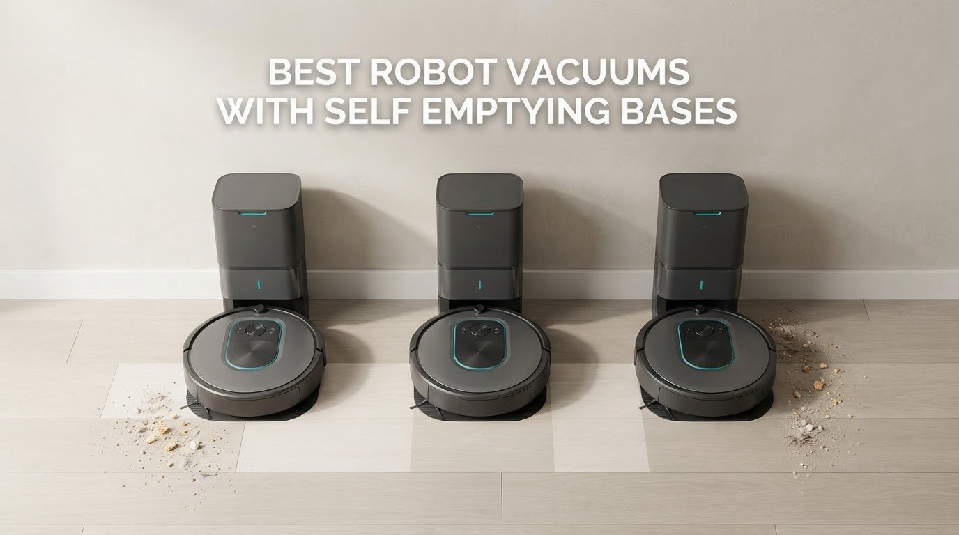 best robot vacuums with self emptying bases