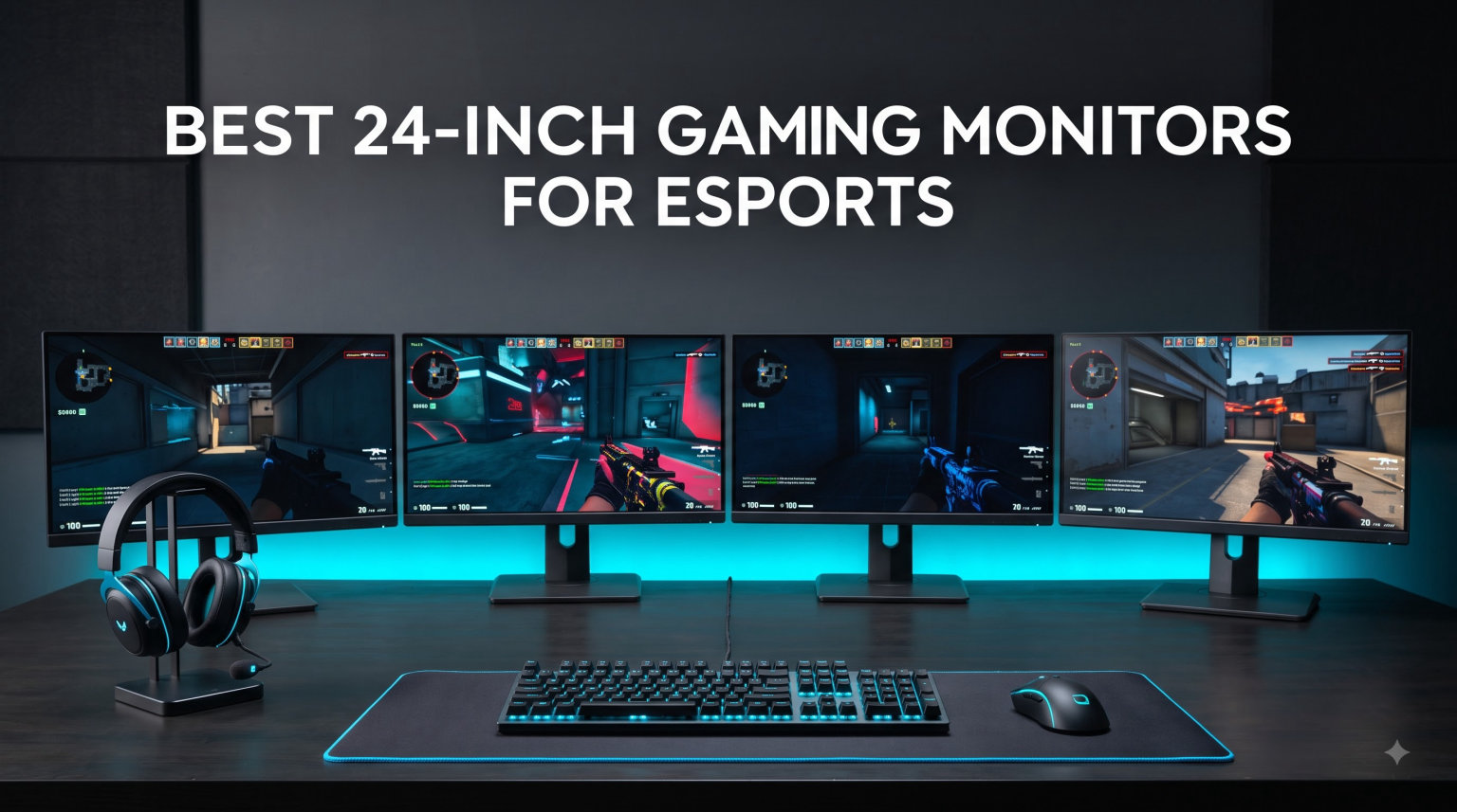 best 24 inch gaming monitors for esports