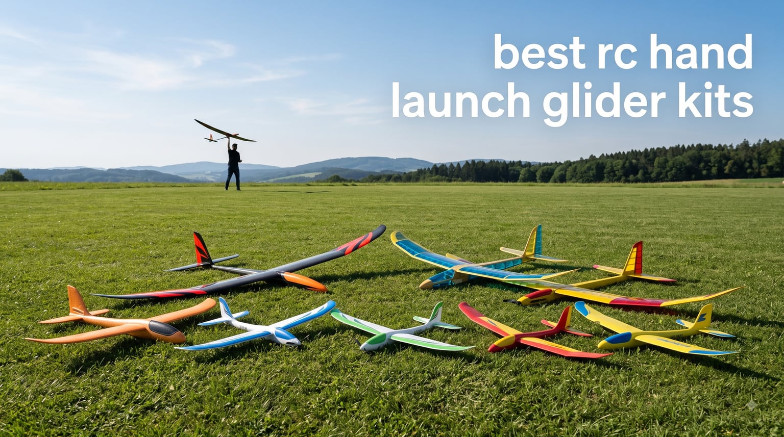 best rc hand launch glider kits