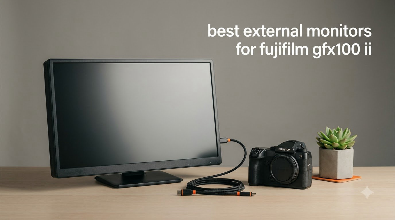 best external monitors for fujifilm gfx100 ii