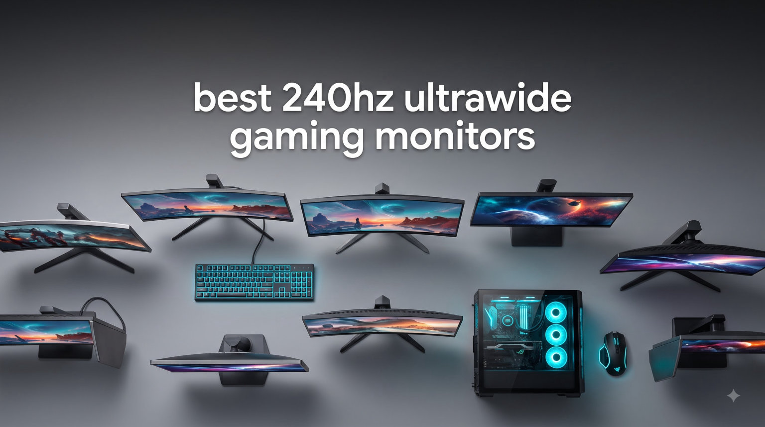 best 240hz ultrawide gaming monitors