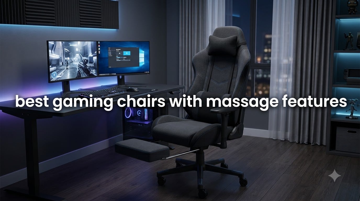 best gaming chairs with massage features