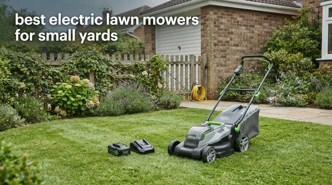 best electric lawn mowers for small yards