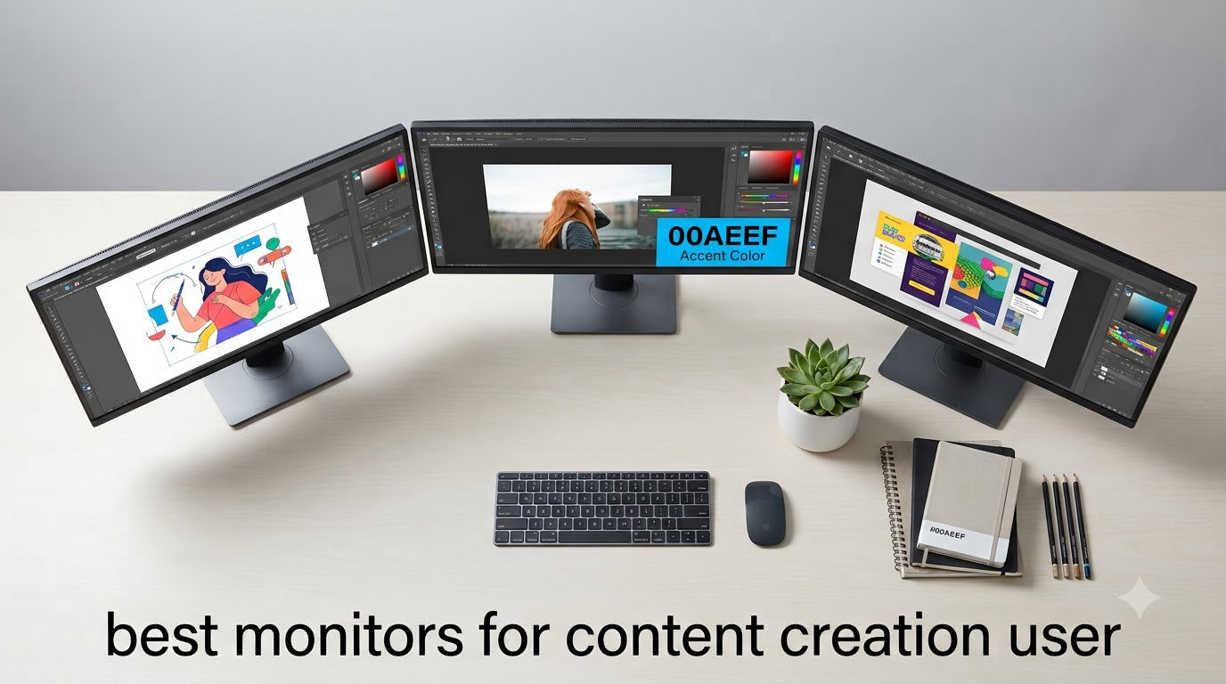best monitors for content creation user