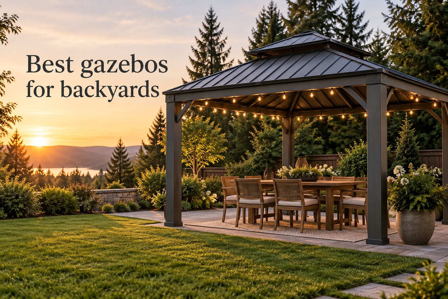 Best gazebos for backyards