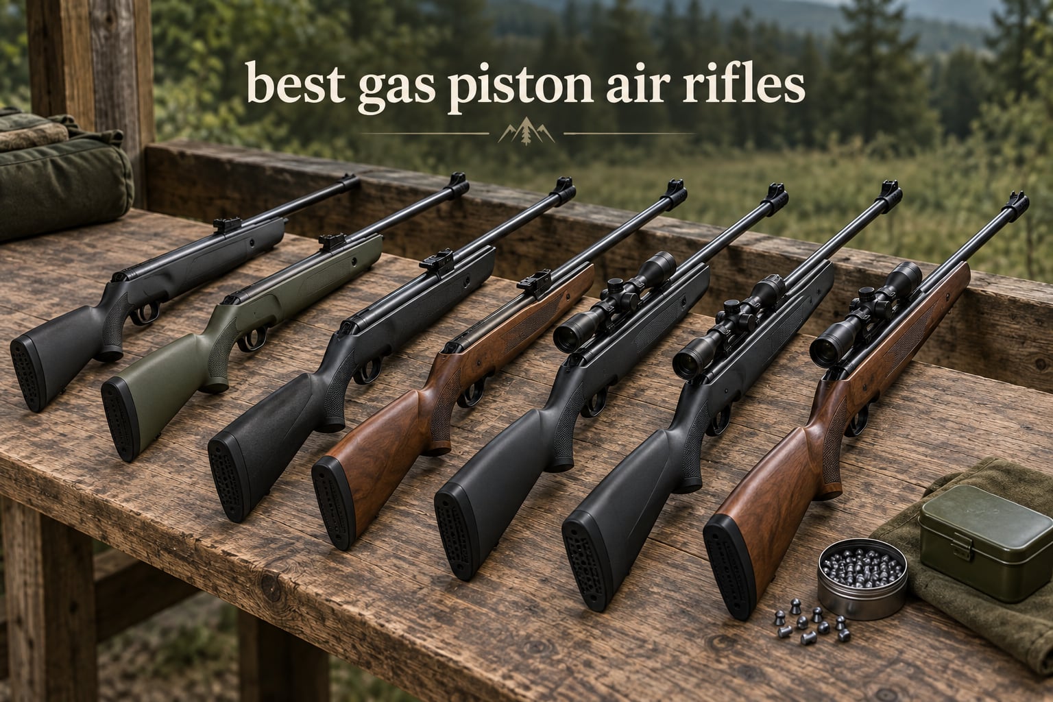 best gas piston air rifles