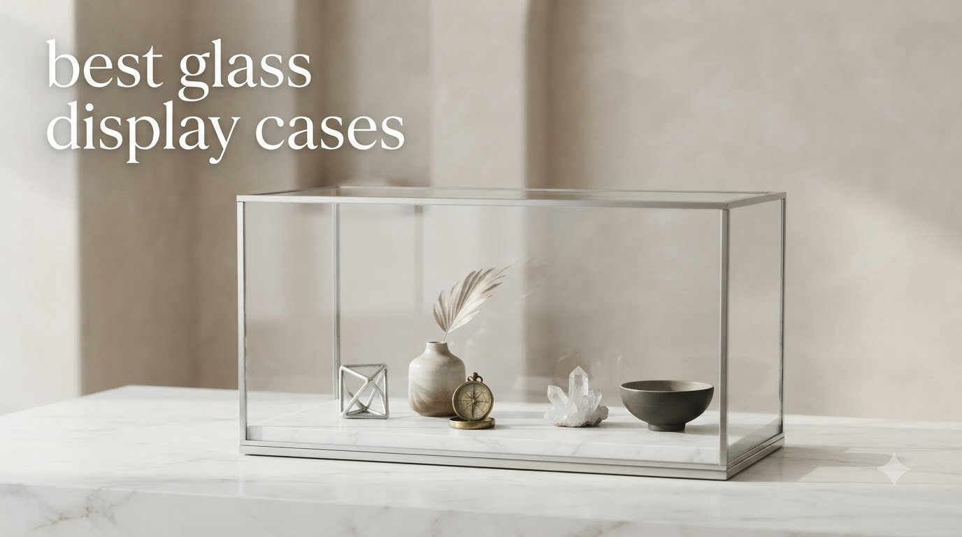 best glass display cases