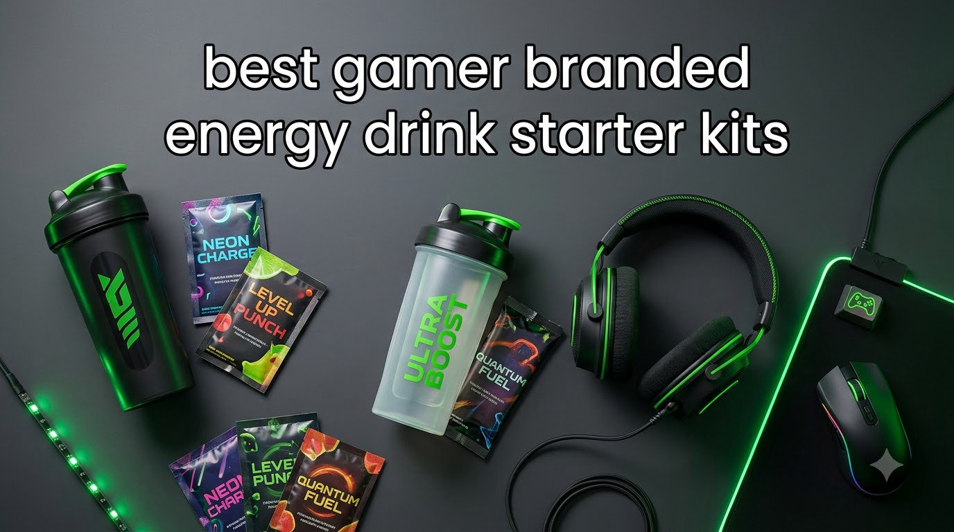 best gamer branded energy drink starter kits