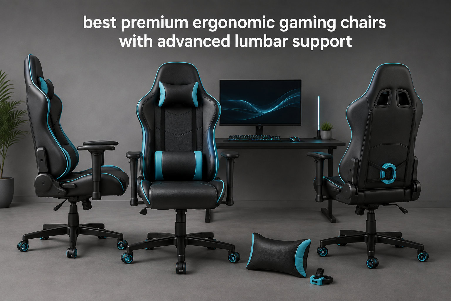 best premium ergonomic gaming chairs with advanced lumbar support