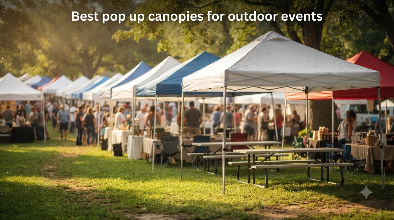 Best pop up canopies for outdoor events