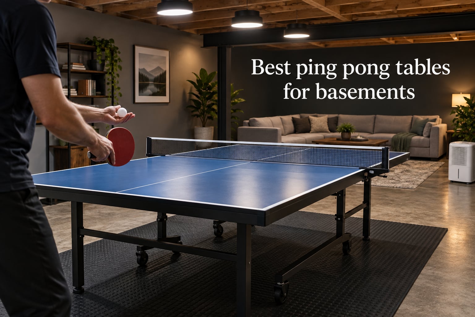Best ping pong tables for basements