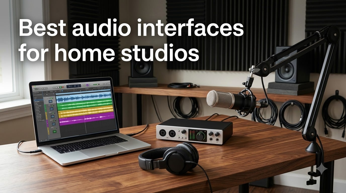 Best audio interfaces for home studios