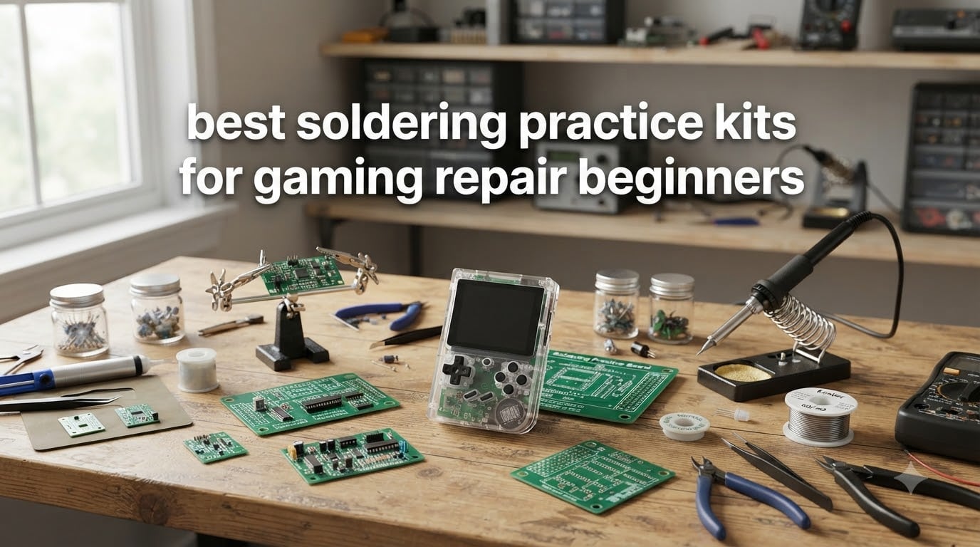best soldering practice kits for gaming repair beginners