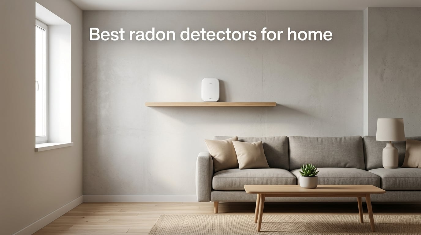 Best radon detectors for home