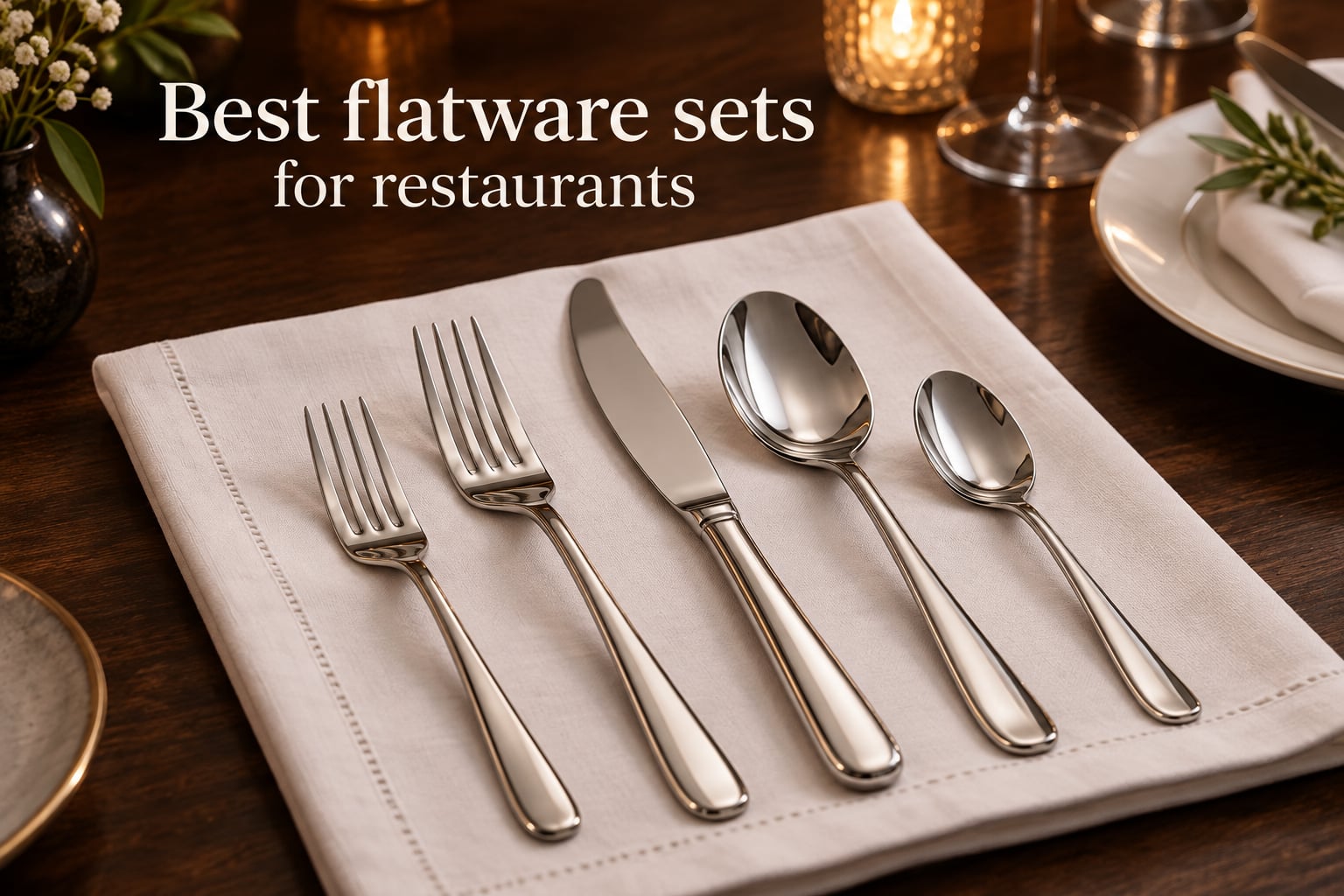 Best flatware sets for restaurants