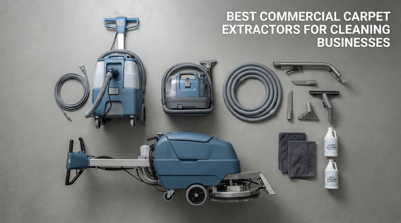 Best commercial carpet extractors for cleaning businesses