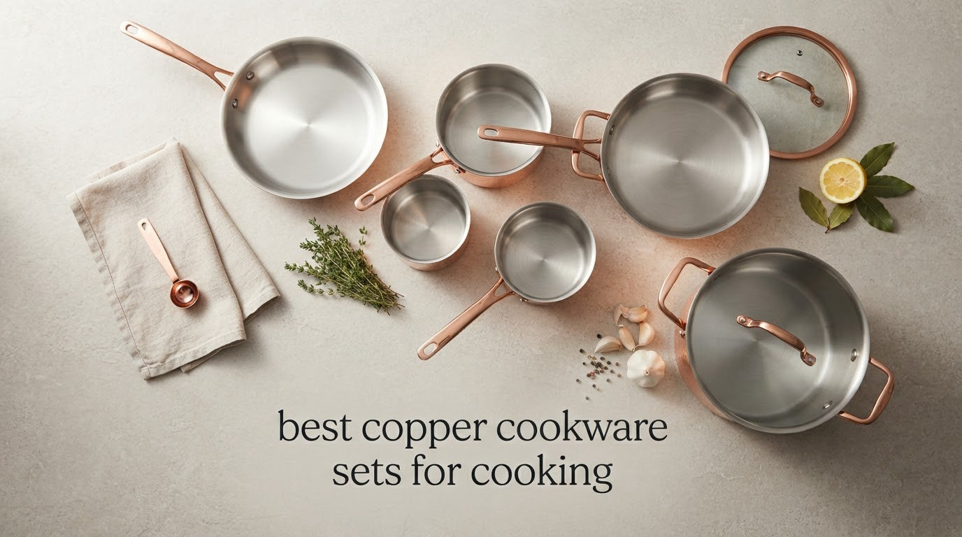 best copper cookware sets for cooking