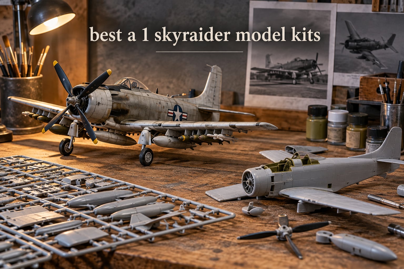 best a 1 skyraider model kits