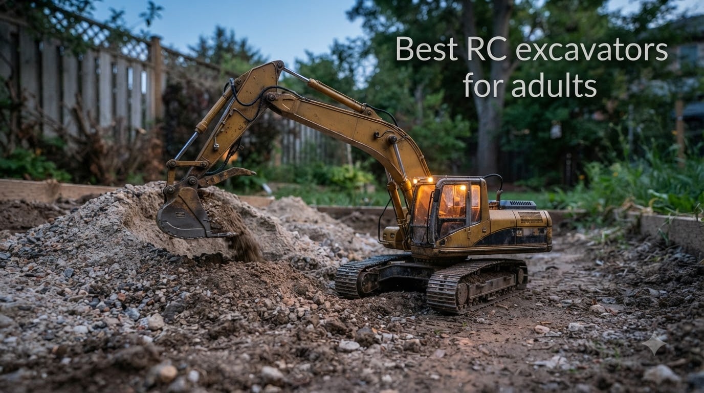 Best RC excavators for adults