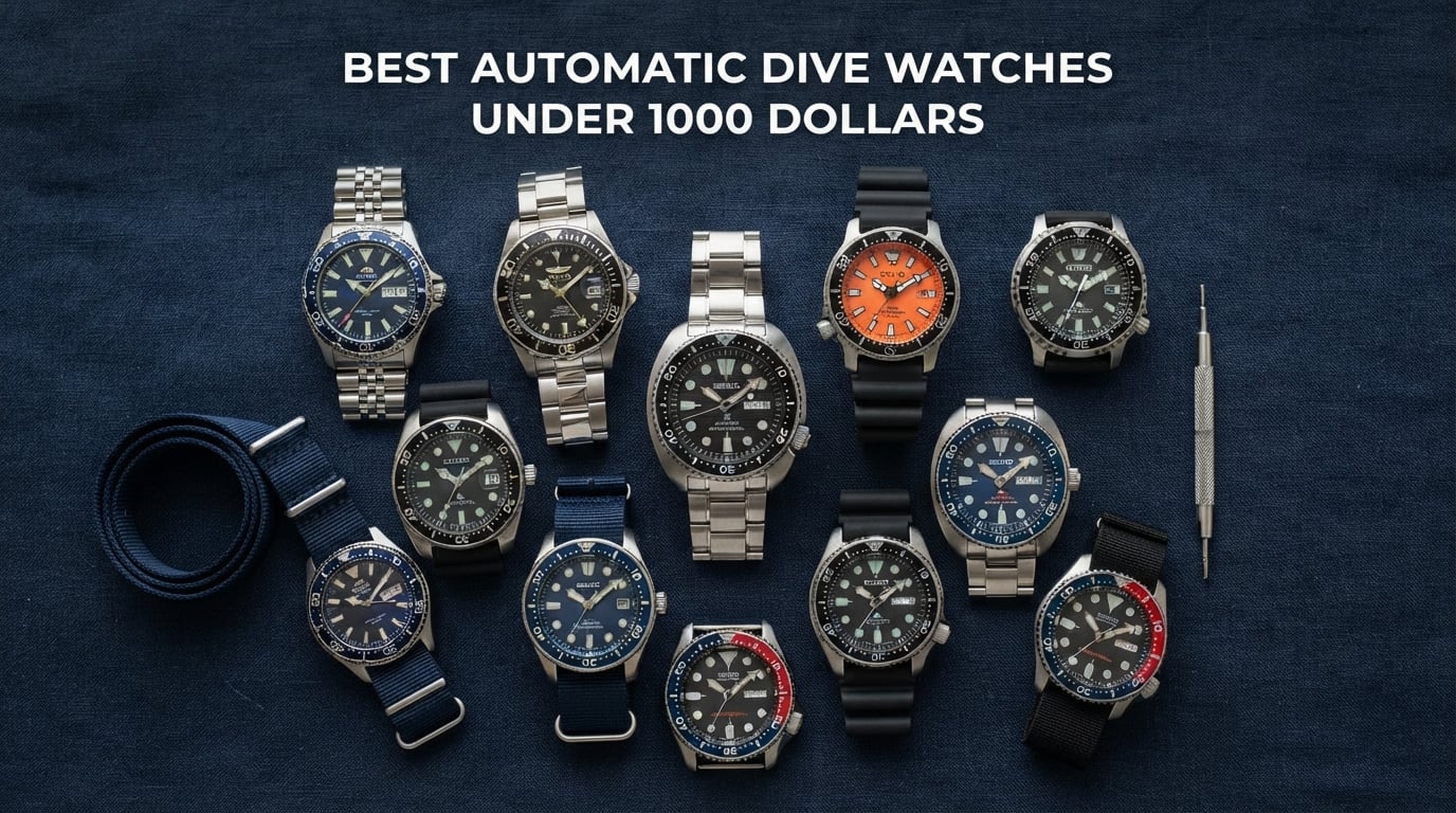 Best automatic dive watches under 1000 dollars