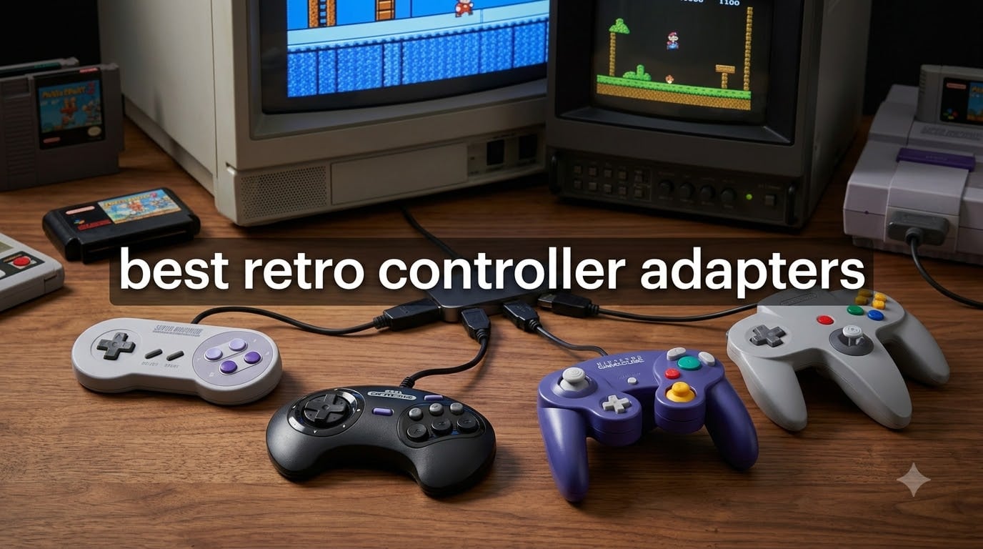 best retro controller adapters