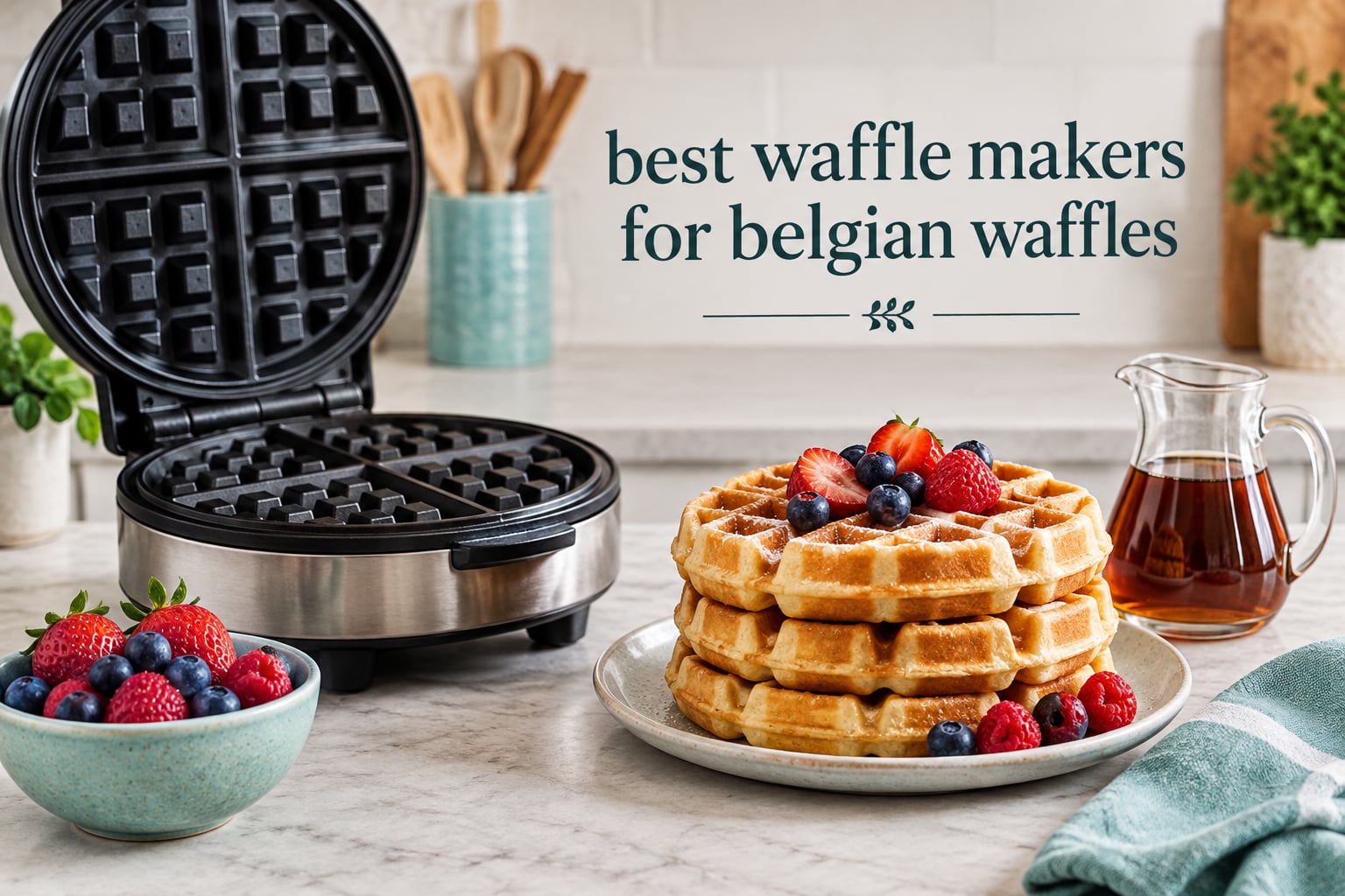 best waffle makers for belgian waffles