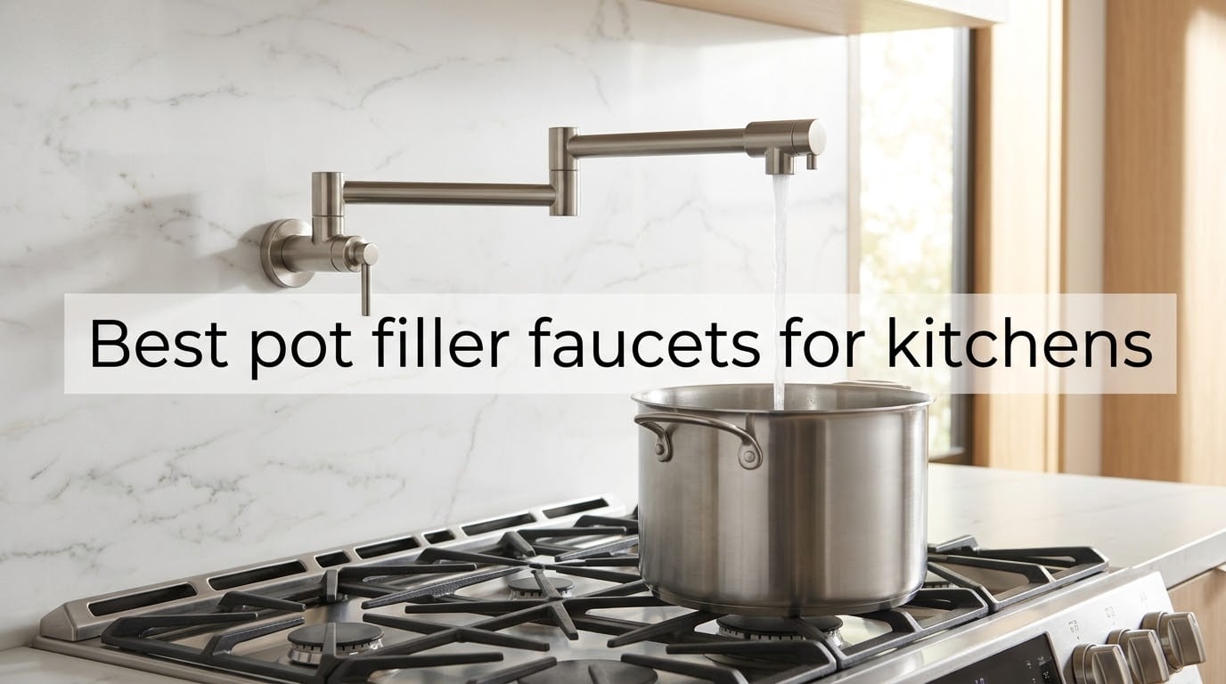 Best pot filler faucets for kitchens