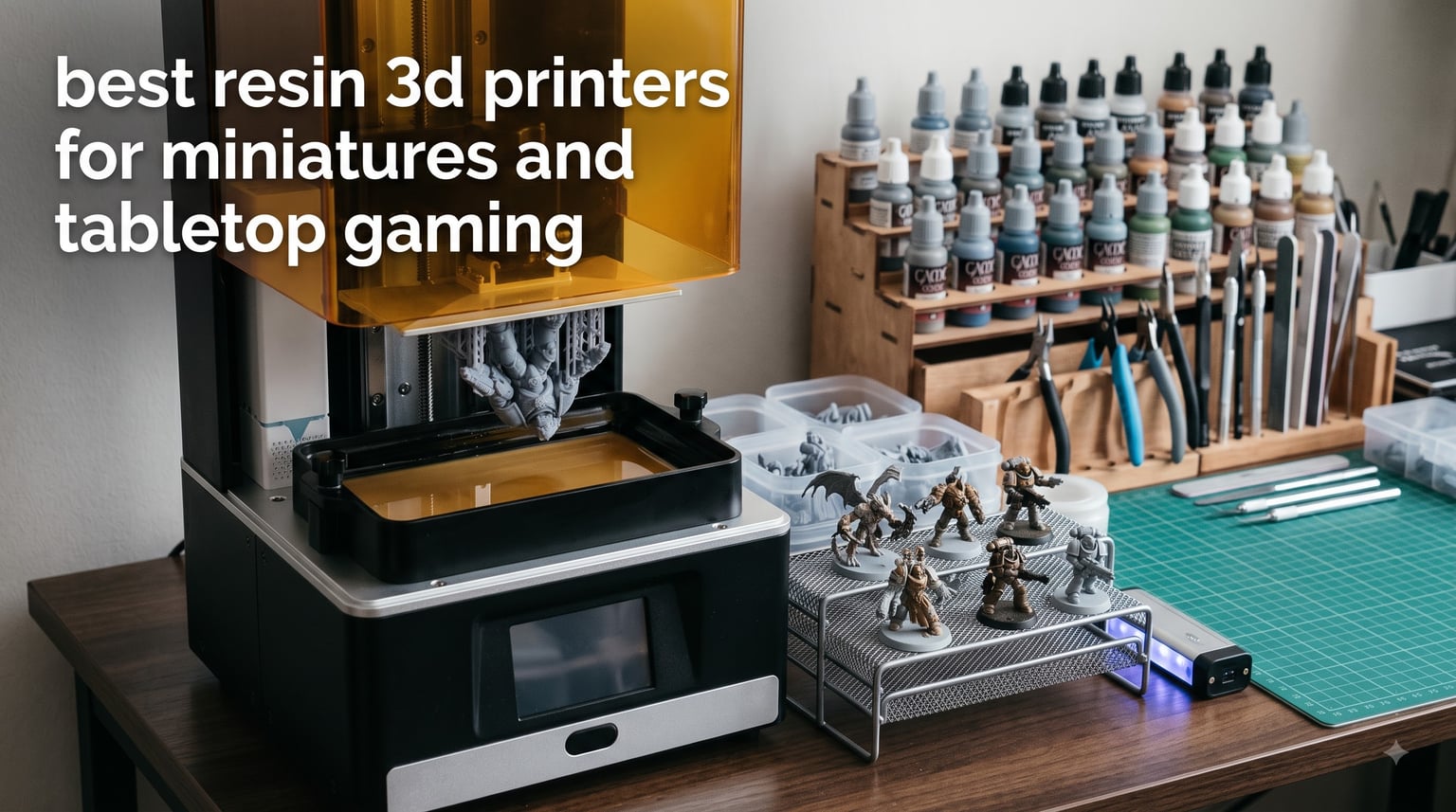best resin 3d printers for miniatures and tabletop gaming