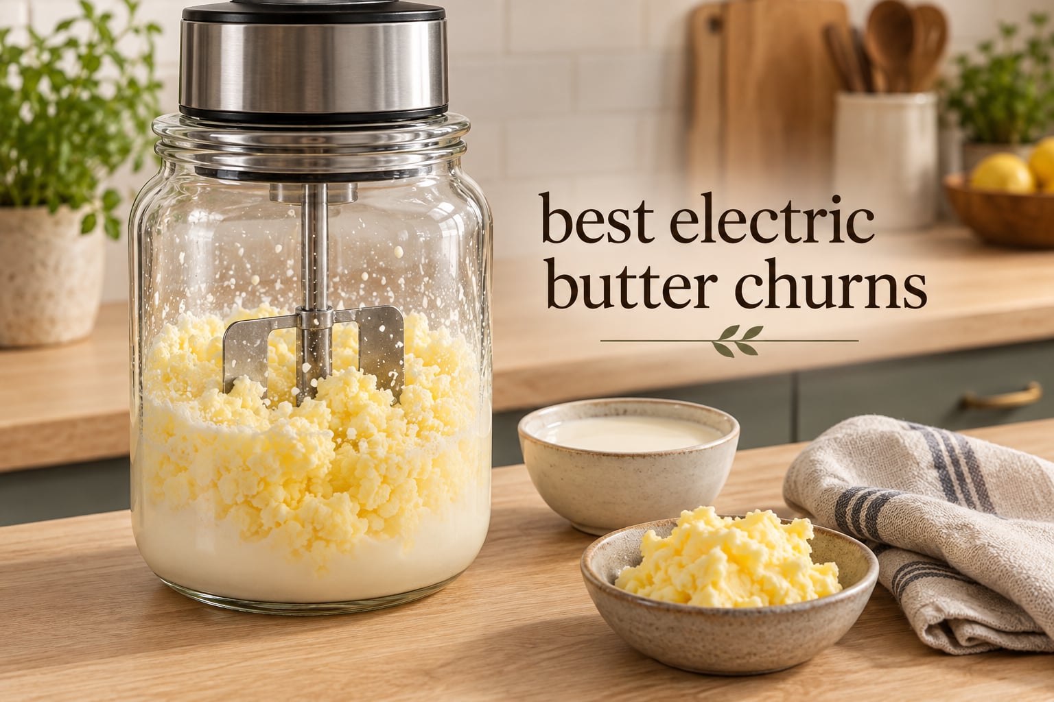 best electric butter churns