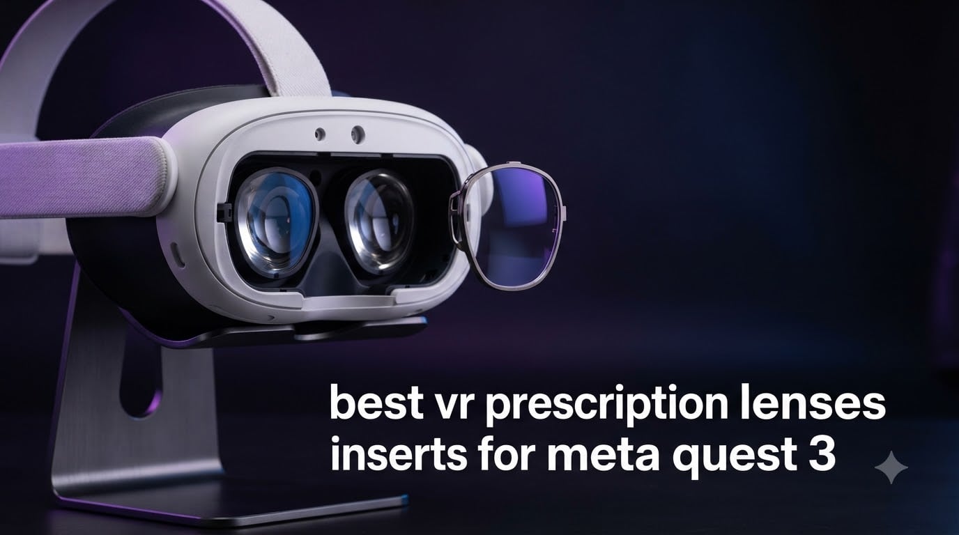best vr prescription lenses inserts for meta quest 3
