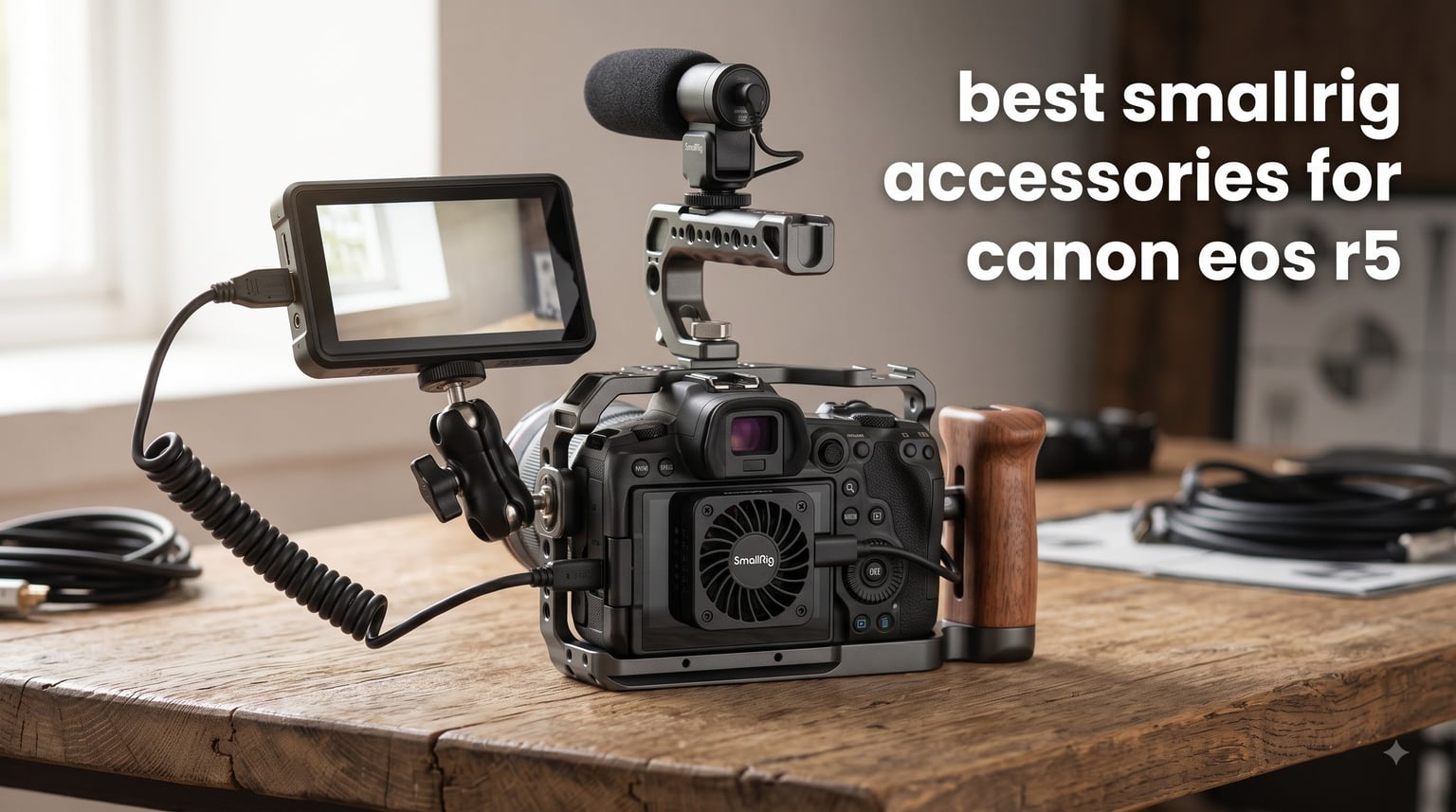 best smallrig accessories for canon eos r5