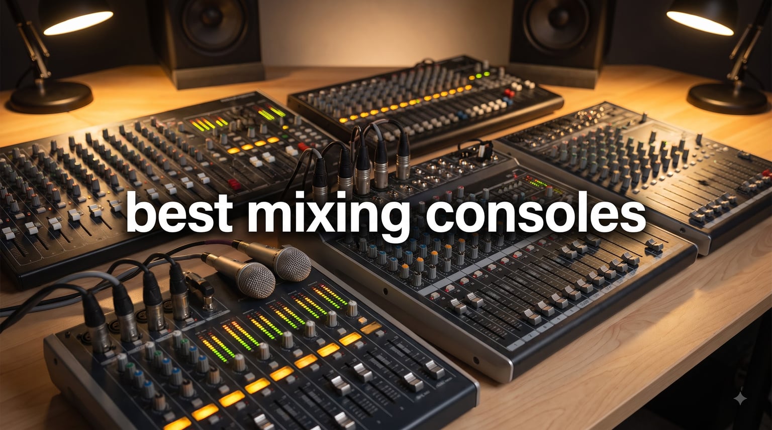 best mixing consoles