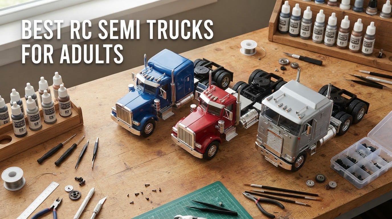 Best RC semi trucks for adults