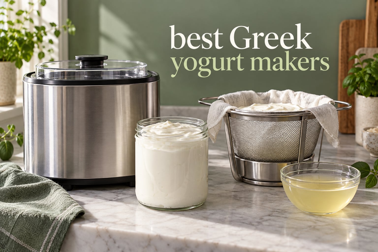 best Greek yogurt makers