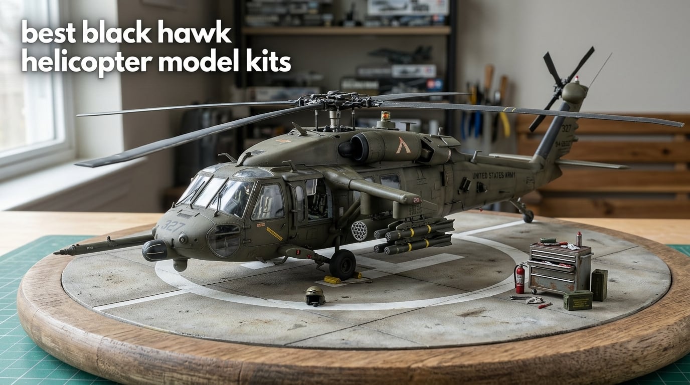 best black hawk helicopter model kits