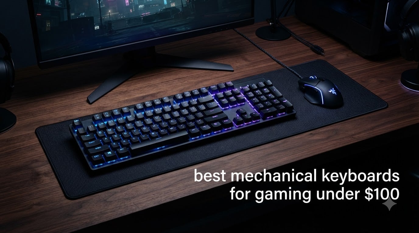 best mechanical keyboards for gaming under $100