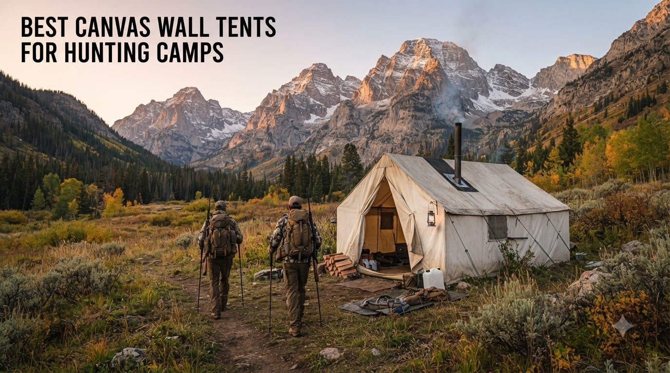 Best canvas wall tents for hunting camps