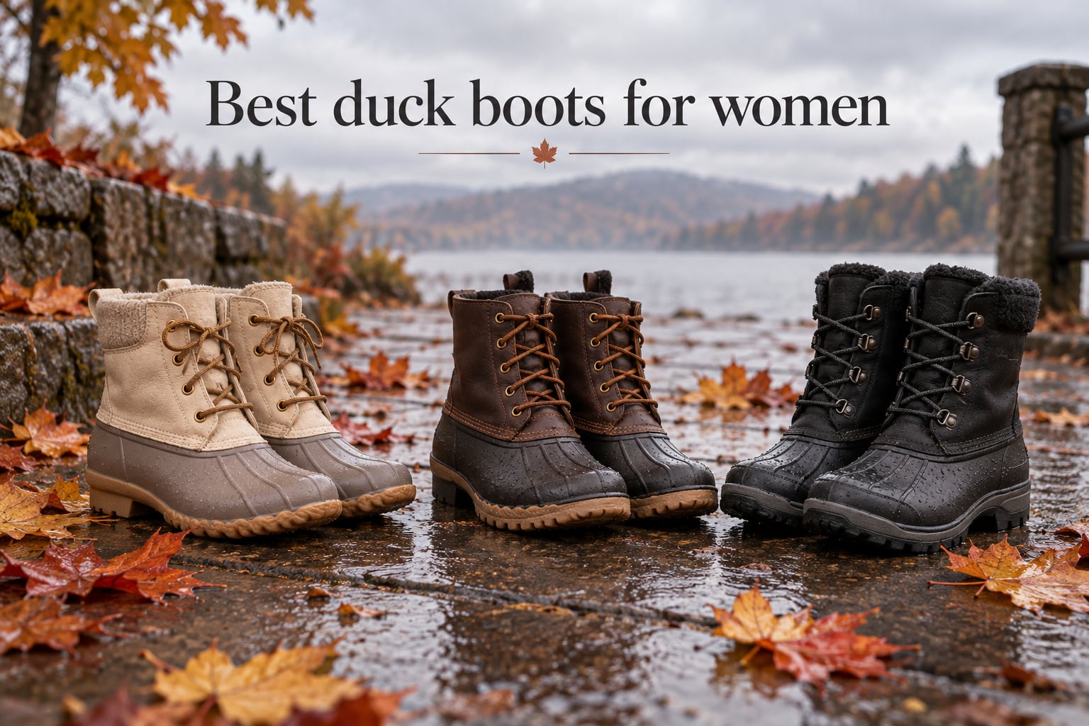 Best duck boots for women