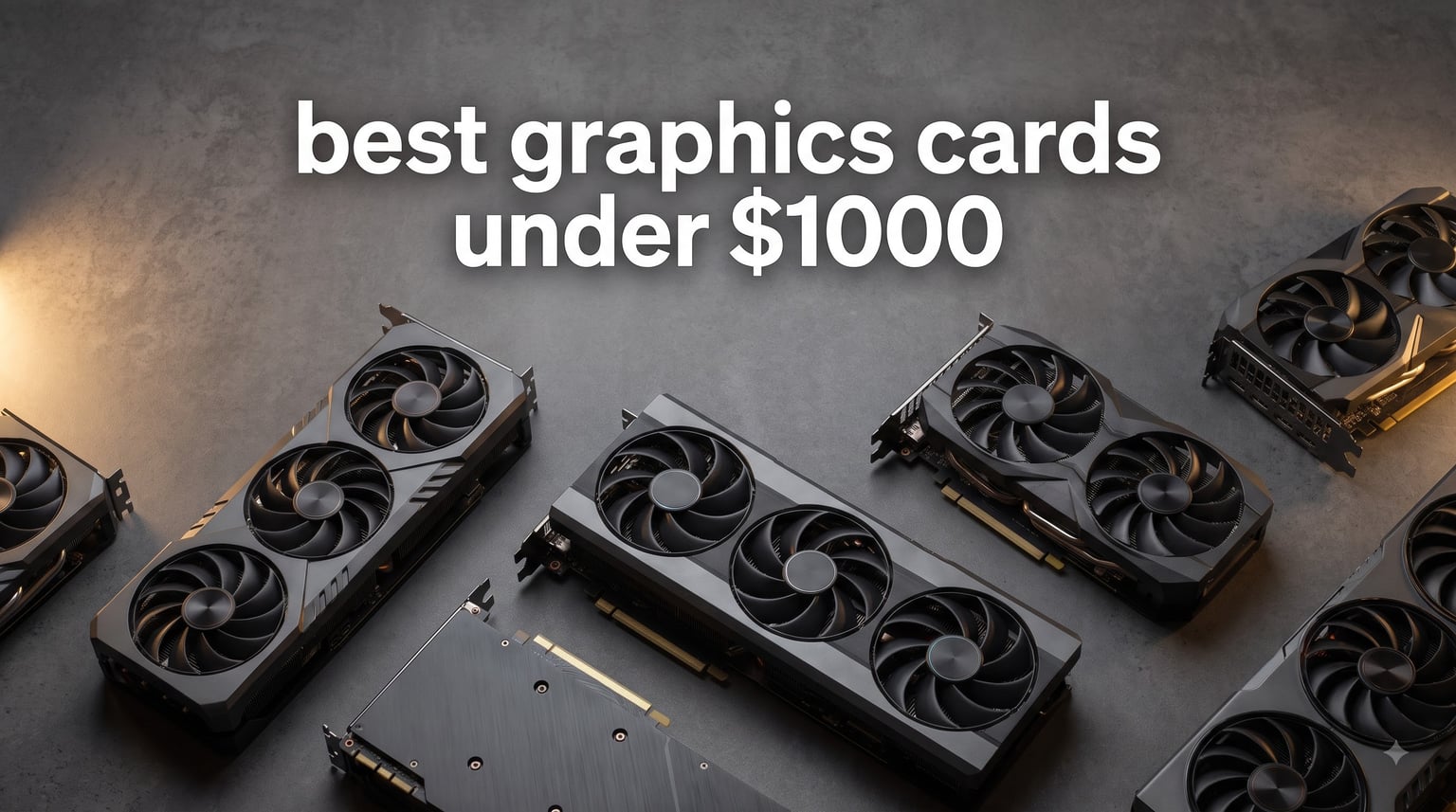 best graphics cards under $1000
