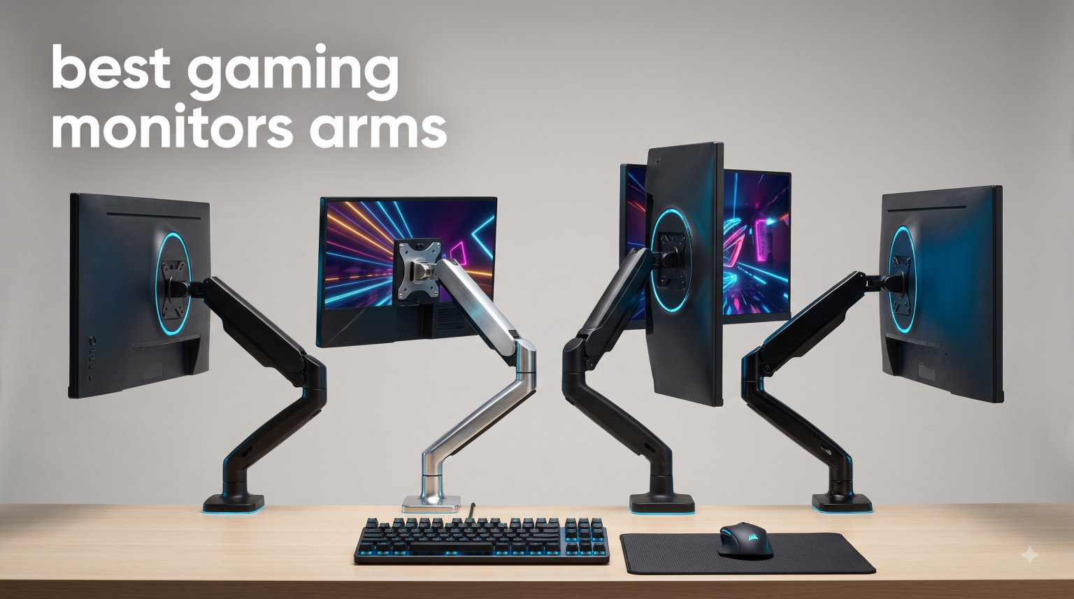 best gaming monitors arms
