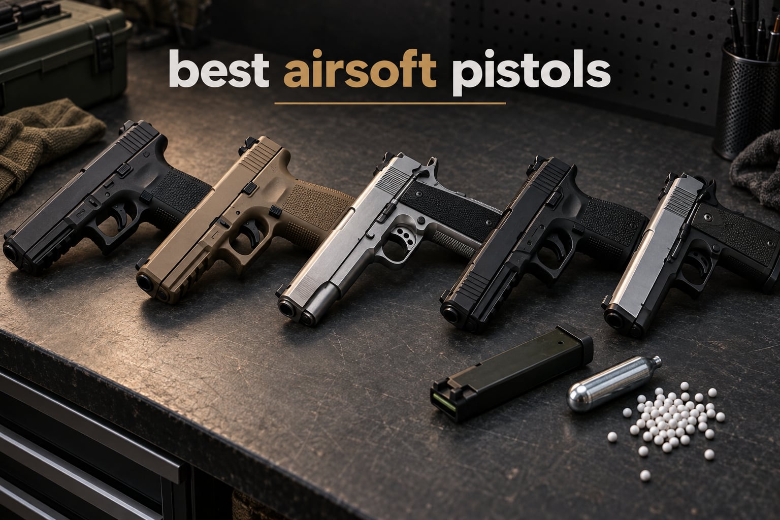 best airsoft pistols
