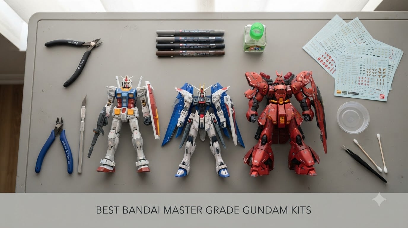 best bandai master grade gundam kits