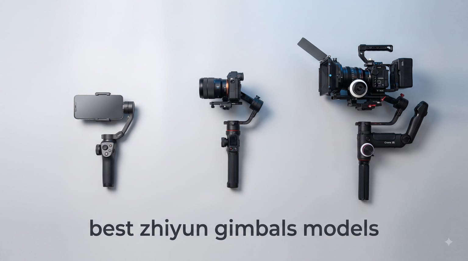 best zhiyun gimbals models