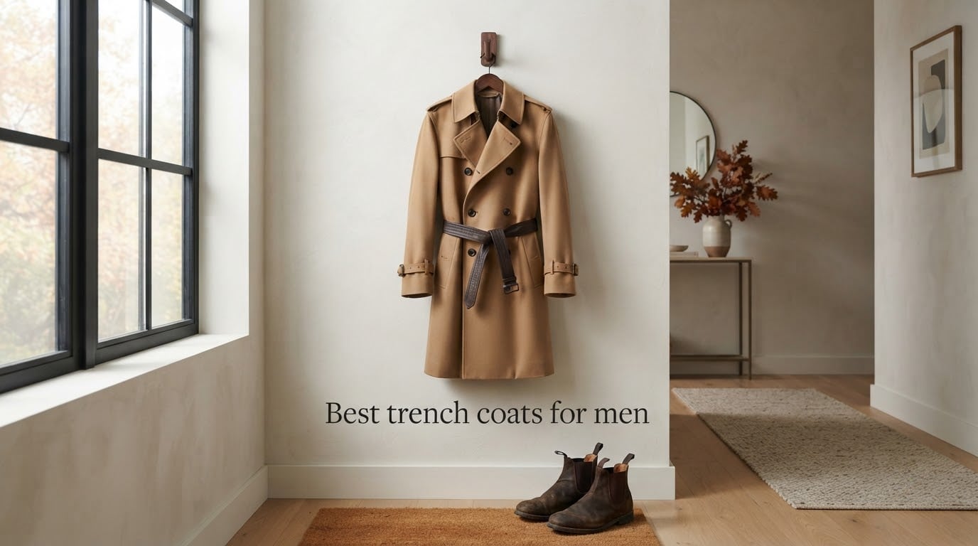 Best trench coats for men