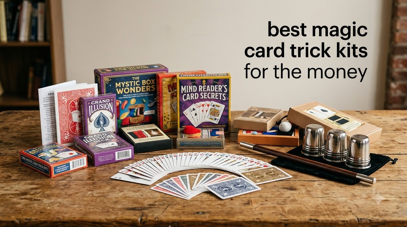 best magic card trick kits for the money