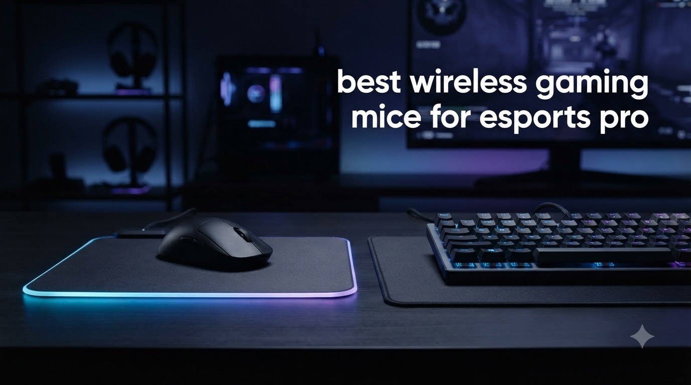 best wireless gaming mice for esports pro