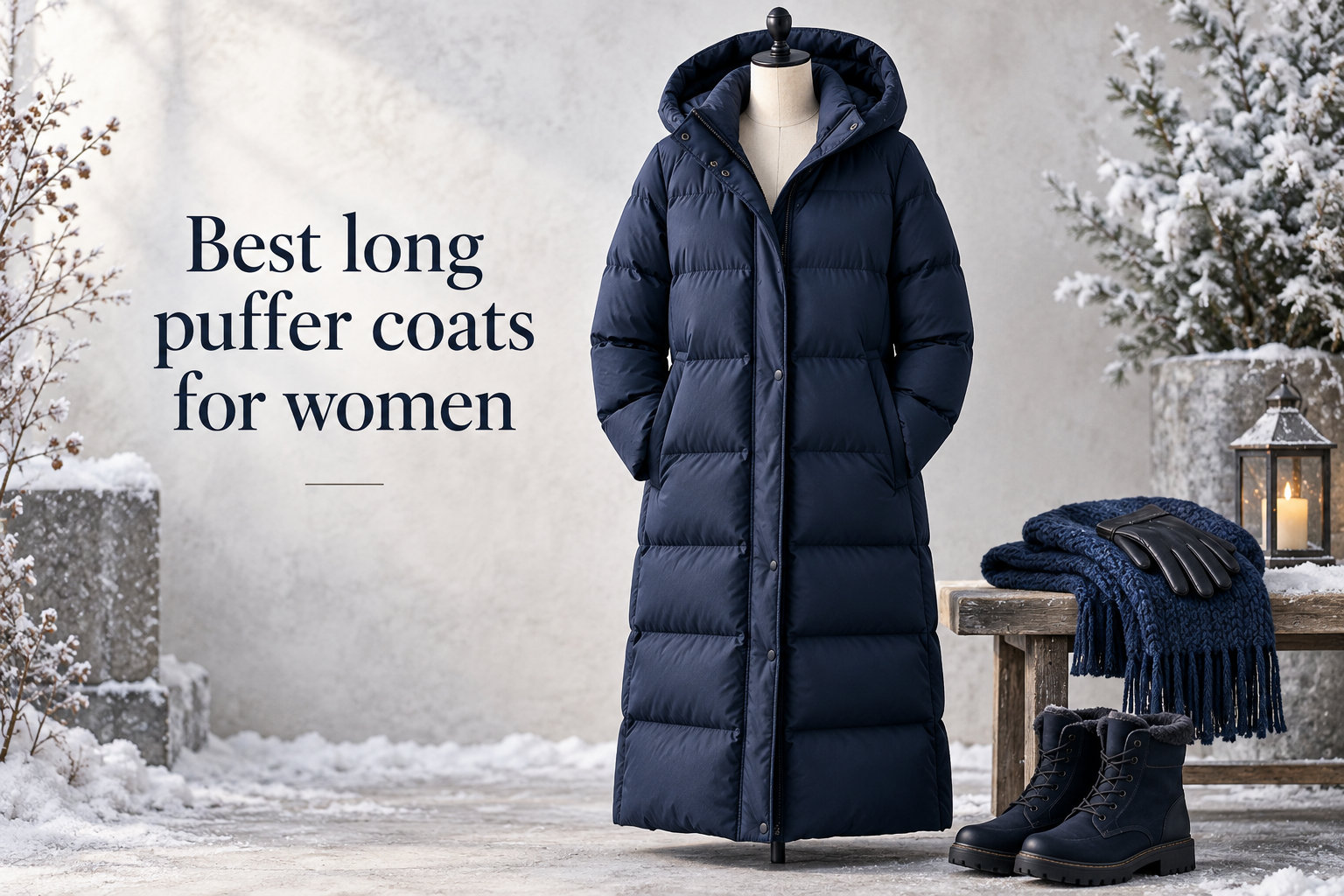 Best long puffer coats for women